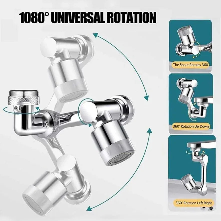 Embout de Robinet Rotatif 1080°